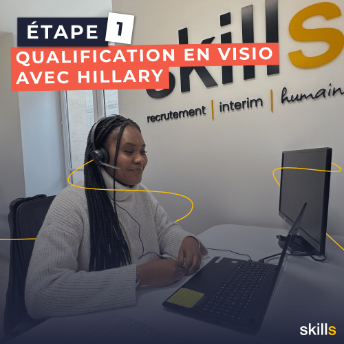 Qualification en visio avec Hillary