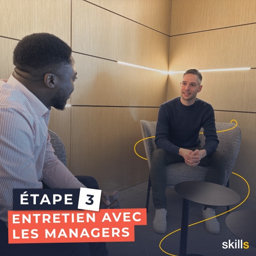 Entretien avec les managers.